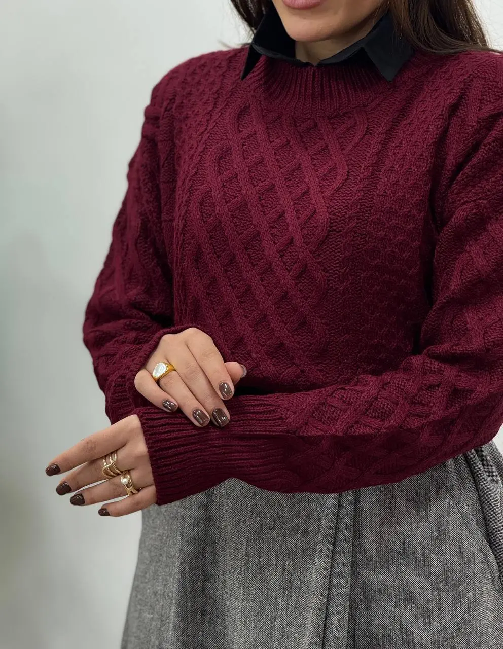 پلیور بافت ترک لیسا